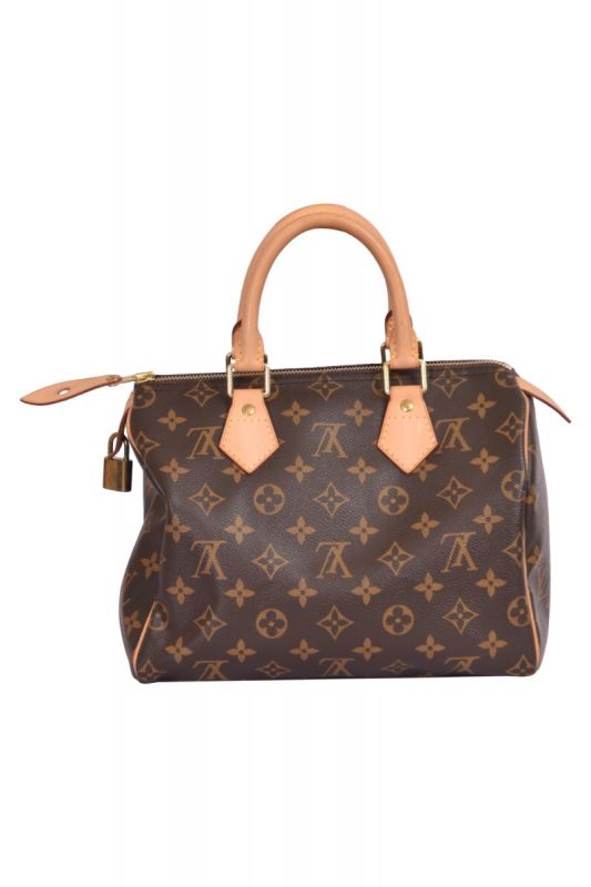 Louis Vuitton Monogram Speedy 25 Handbag RT142-10