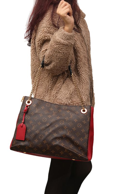 LOUIS VUITTON MONOGRAM SURENE MM CHERRY BAG 