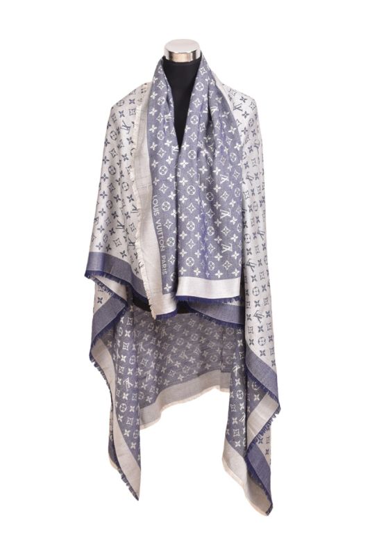 Louis Vuitton Monogram Two Tone Shawl