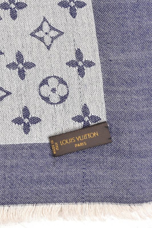 Louis Vuitton Monogram Two Tone Shawl