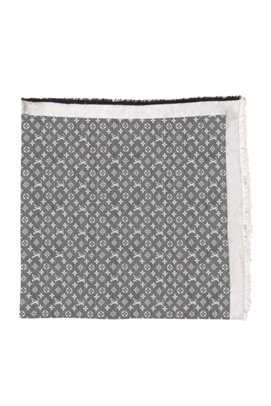Louis Vuitton Monogram Two Tone Shawl Rt123-10