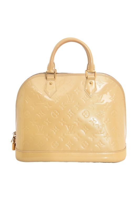 LOUIS VUITTON MONOGRAM VERNIS ALMA PM BAG
