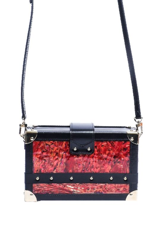 Louis Vuitton Mother of Pearl Petite Malle Crossbody Bag