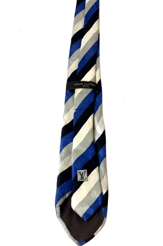 LOUIS VUITTON MULTICOLOR MARITIME SILK TIE