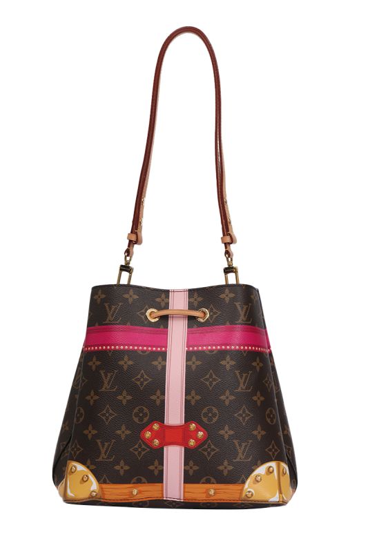 Louis Vuitton NeoNoe Limited Edition Summer Trunks Monogram Canvas Handbag BAG