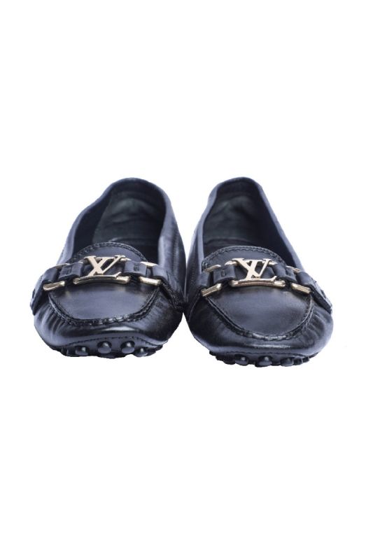 Louis Vuitton Patent Leather Slip On Loafers