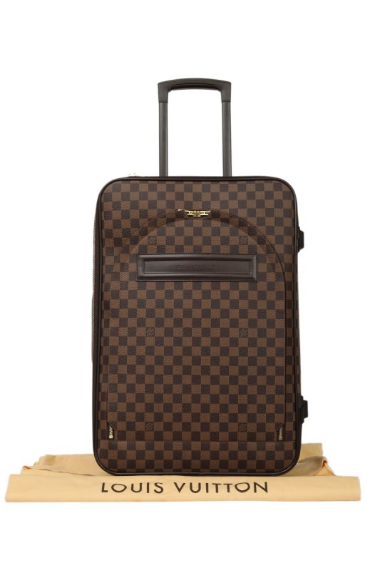 Louis Vuitton Pegase 55 Damier Ebene Rolling Suitcase