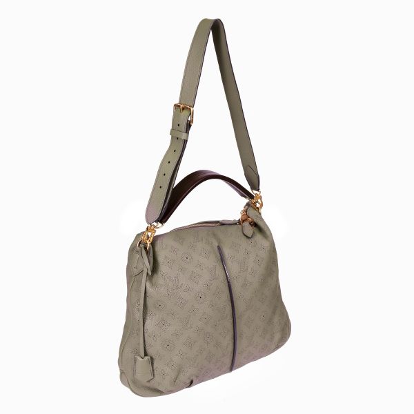 LOUIS VUITTON PERFORATED MAHINA SELENA PM BAG