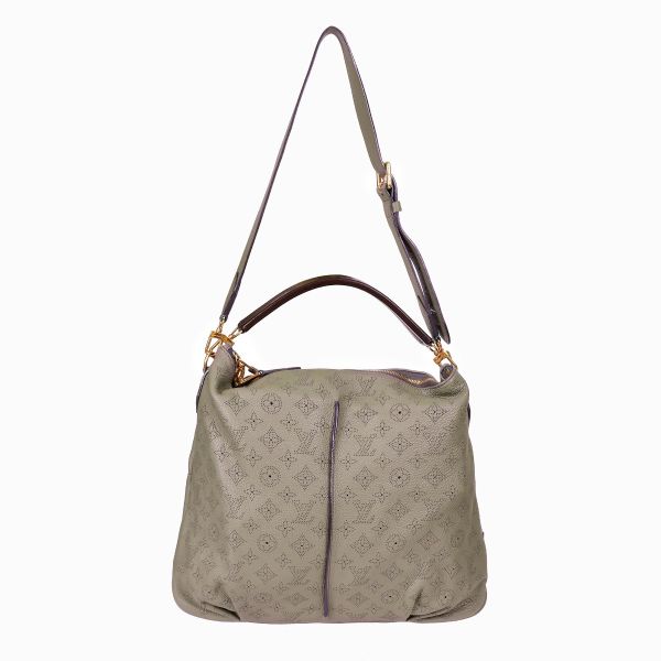 LOUIS VUITTON PERFORATED MAHINA SELENA PM BAG