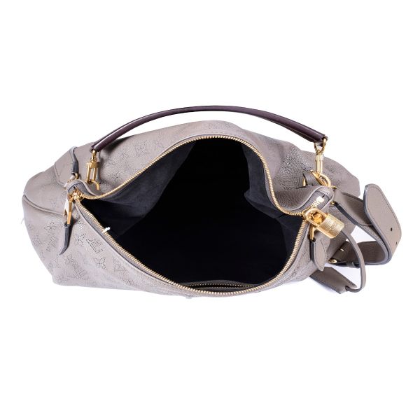 LOUIS VUITTON PERFORATED MAHINA SELENA PM BAG