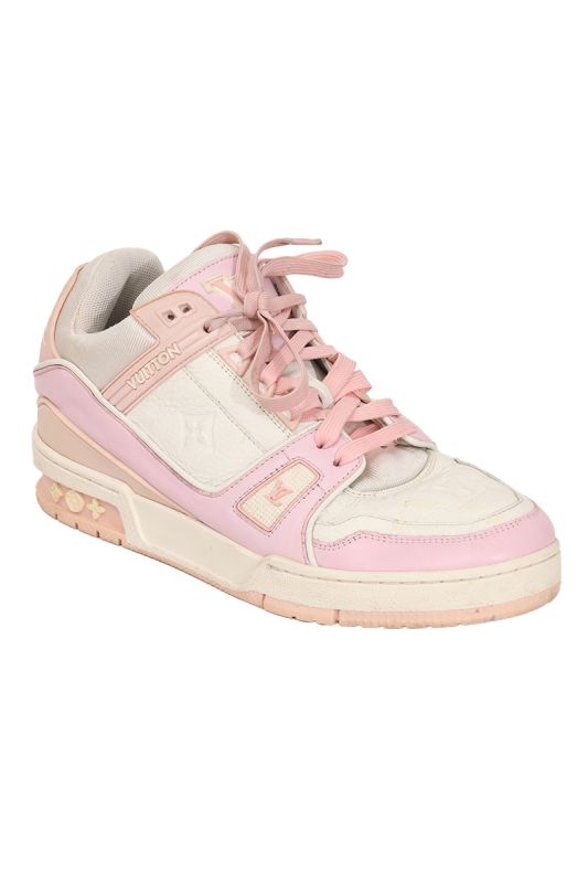 Louis Vuitton Pink/White Monogram EU 35 Sneakers