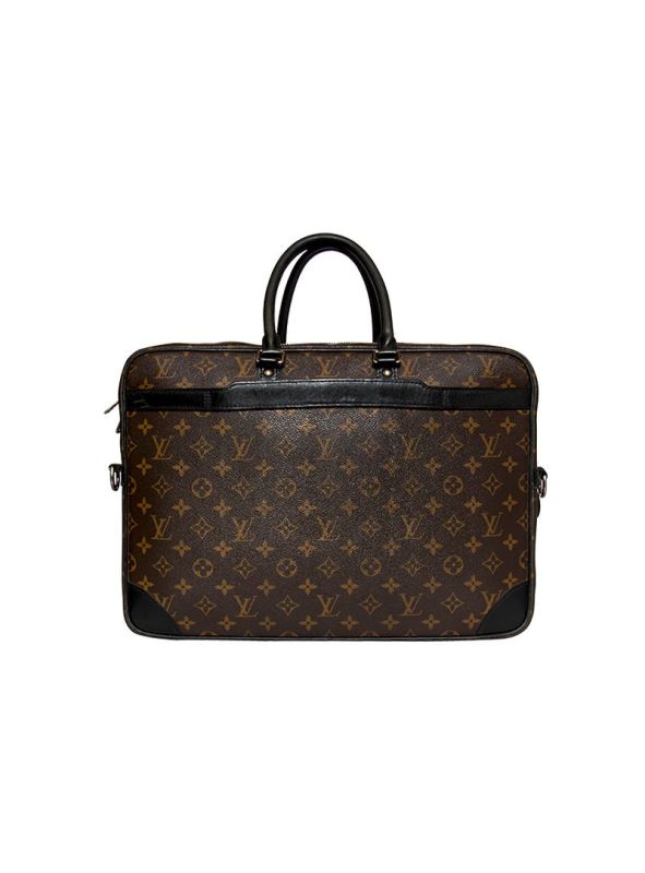 LOUIS VUITTON PORTE DOCUMENTS VOYAGE MONOGRAM CANVAS LAPTOP BAG
