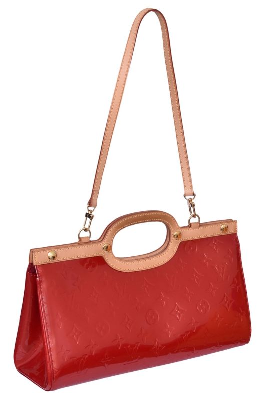 Louis Vuitton Red Monogram Roxbury Drive Bag RT163-10
