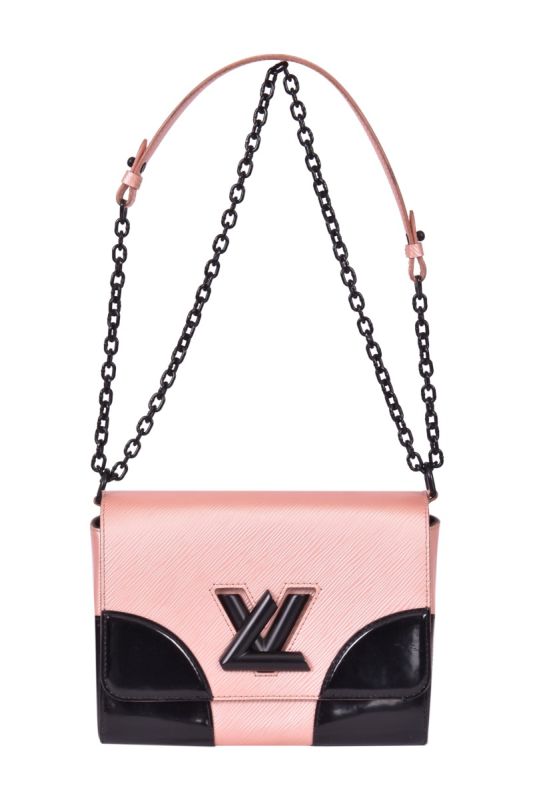 Louis Vuitton Rose Nacre Epi Leather Twist Lock Bag