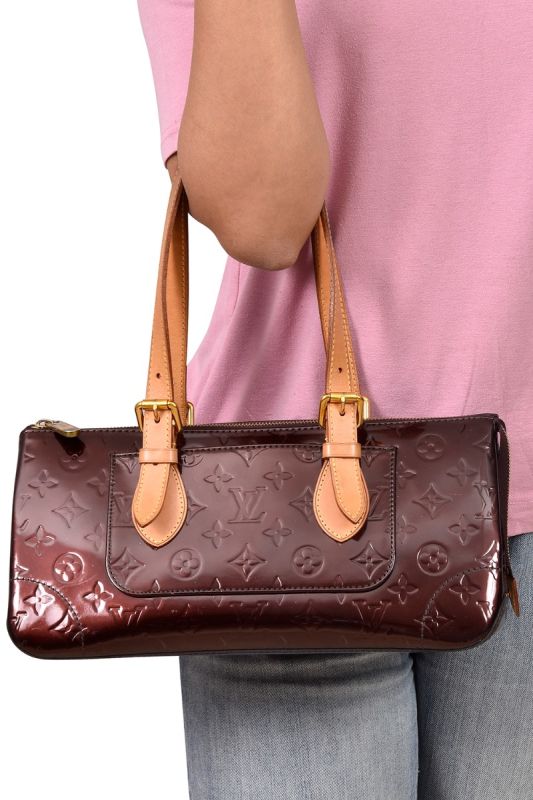 Louis Vuitton Rosewood Avenue Amarante Monogram Vernis