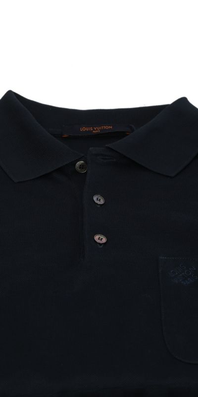 Louis Vuitton Size XL Blue Damier Checks T-Shirt