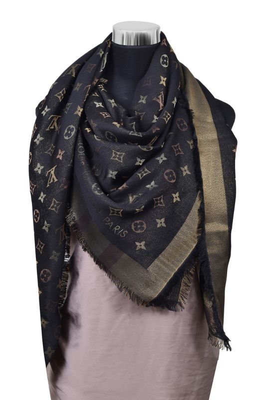 Louis Vuitton So Shine Monogram Scarf