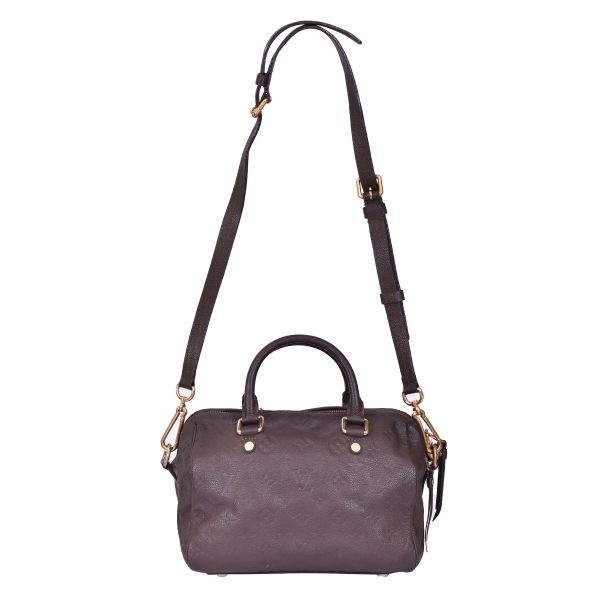 LOUIS VUITTON SPEEDY 25 MONOGRAM EMPREINTE BANDOULIERE BAG