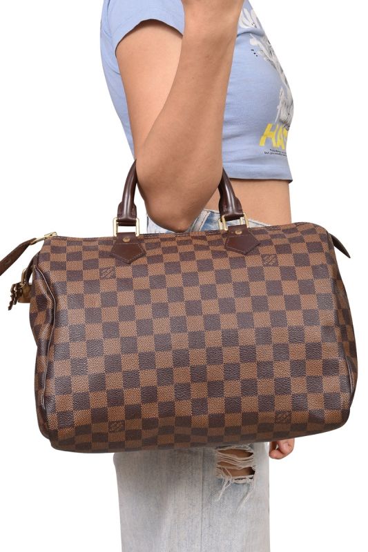 Louis Vuitton Speedy 30Damier Ebene Bag