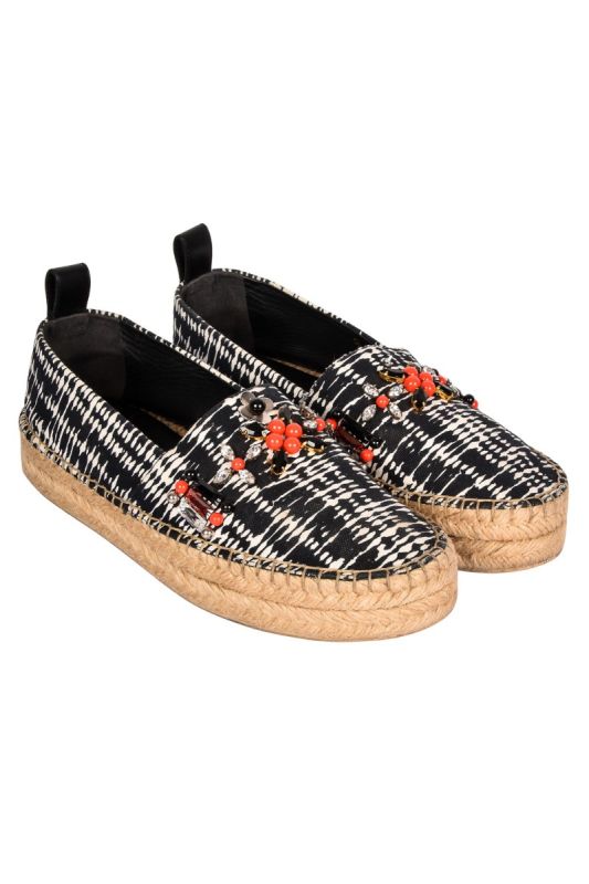 LOUIS VUITTON STUDDED LOAFERS
