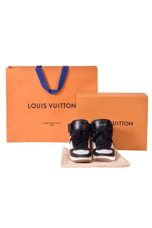 Louis Vuitton Tri Color Rivoli Monogram Sneakers