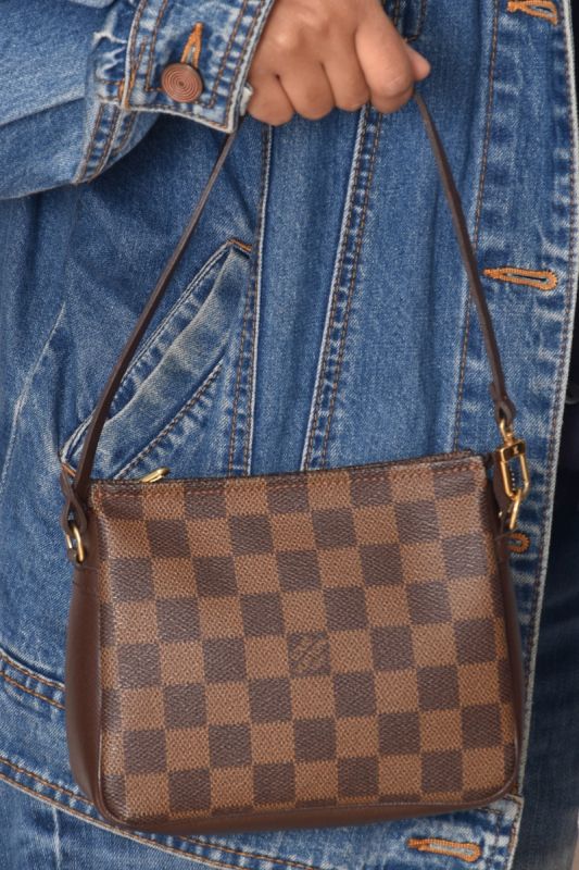 Louis Vuitton TrousseDamier Ebene Bag