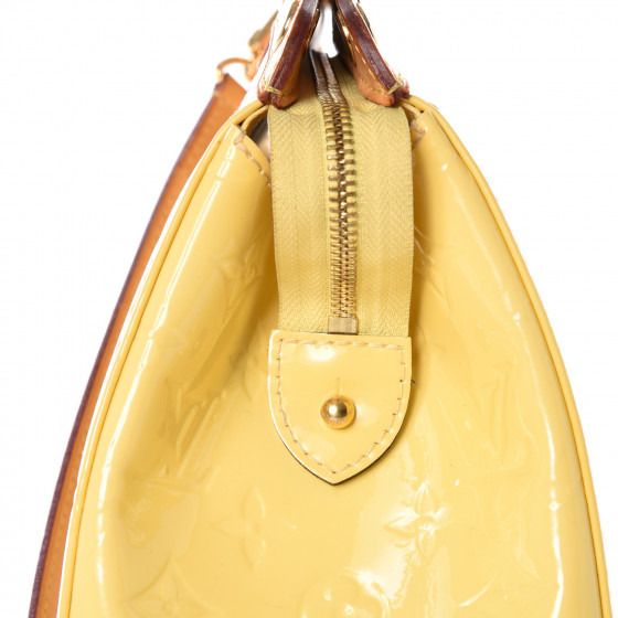 LOUIS VUITTON VERNIS BREA CITRINE BAG