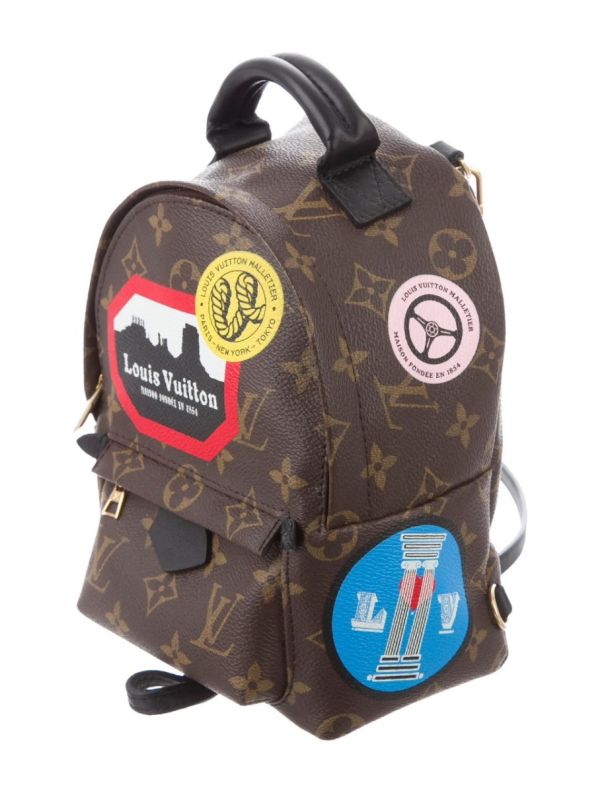 LOUIS VUITTON WORLD TOUR PALM SPRINGS MINI BAG PACK