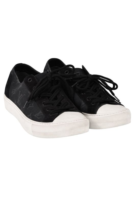 Louis Vuitton X Fragment Tattoo Black Monogram Sneakers