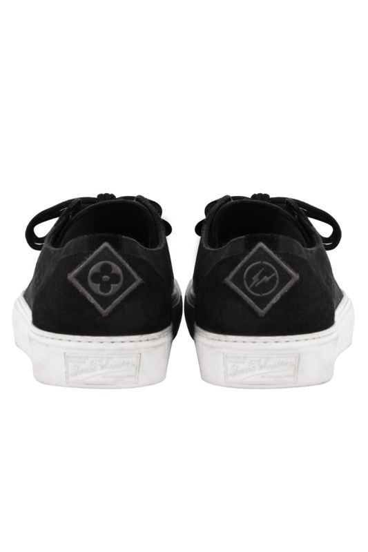 Louis Vuitton X Fragment Tattoo Black Monogram Sneakers