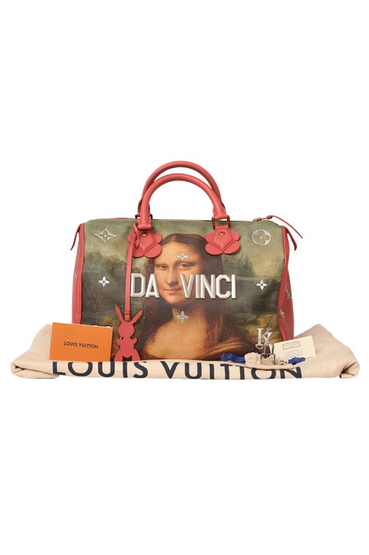 LOUIS VUITTON X JEFF KOONS DA VINCI BAG