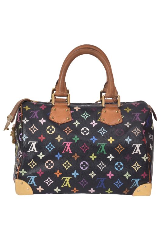 Louis Vuitton X Takashi Murakami Monogram Speedy Handbag