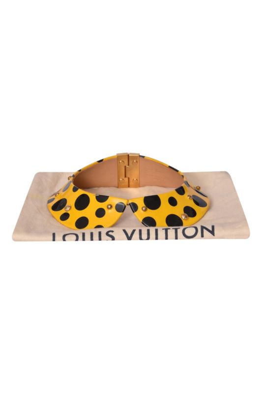 Louis Vuitton X Yayoi Kusama Yellow Infinity Dots Collar