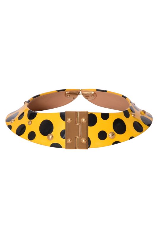 Louis Vuitton X Yayoi Kusama Yellow Infinity Dots Collar