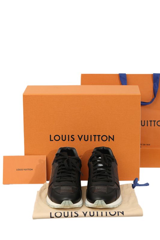 Louis Vuttion EU 41 Street Style Logo Black and white  Sneakers