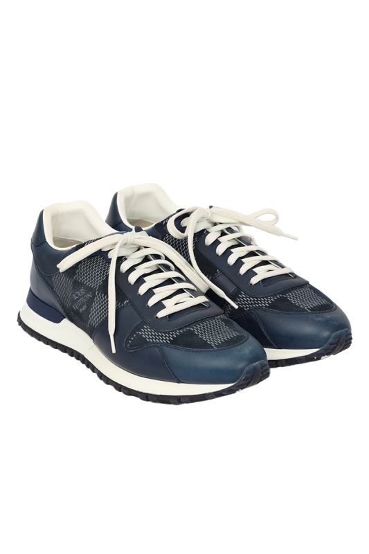 Louis Vuttion EU 41 Street Style Logo Blue Sneakers