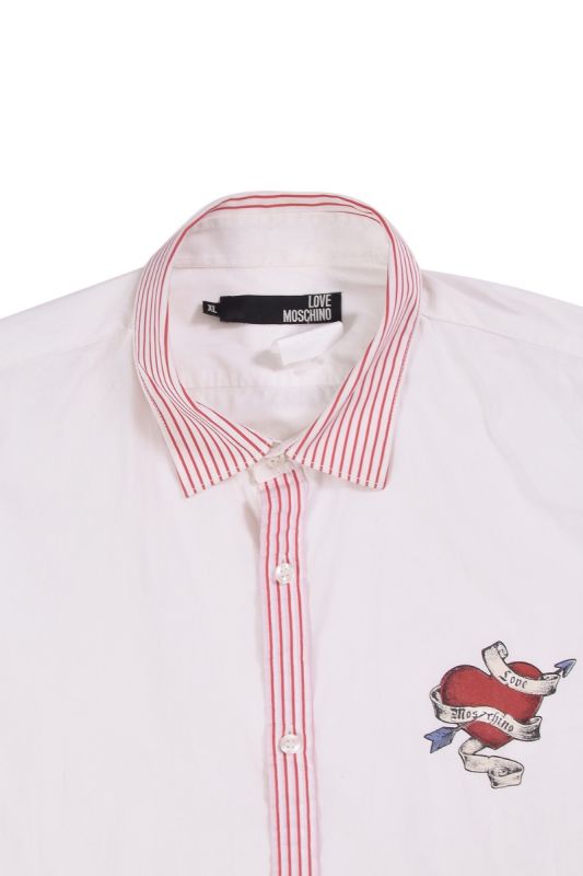 Love Moschino Heart Logo Shirt