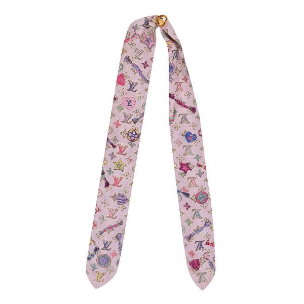 LV MONOGRAM SILK BANDEAU