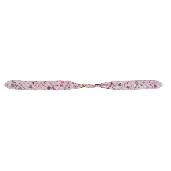 LV MONOGRAM SILK BANDEAU