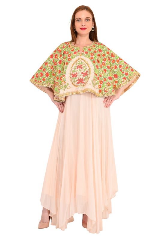 MANISH ARORA LONG CAPE GOWN