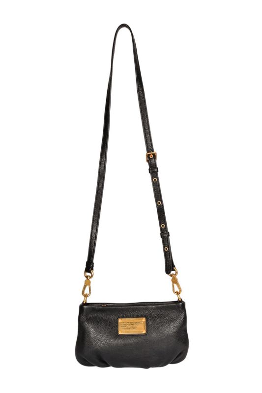 MARC JACOBS BLACK CROSSBODY BAG