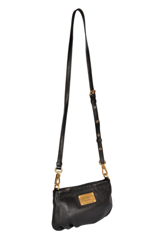 MARC JACOBS BLACK CROSSBODY BAG