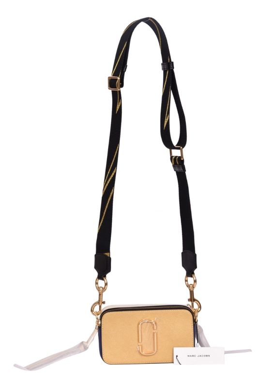 Marc Jacobs Gold Snap Shot Bag