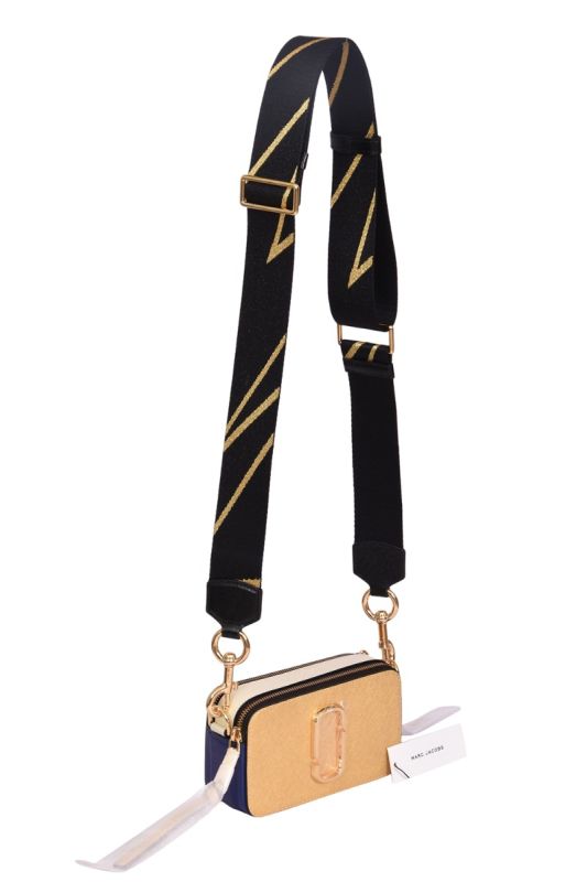 Marc Jacobs Gold Snap Shot Bag