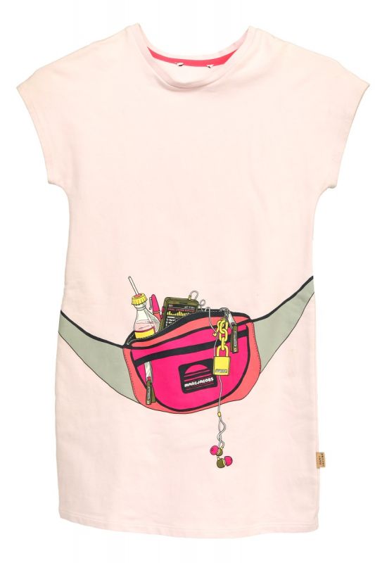Marc Jacobs Kids Size  6 Jual Bag Baby Pink T Shirt Dress