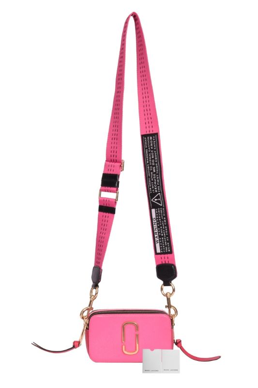 Marc Jacobs Pink Snapshot Crossbody Bag