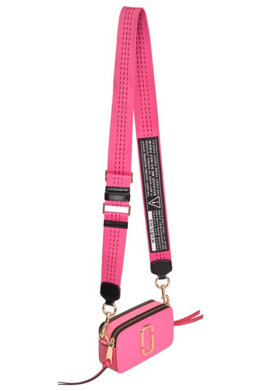 Marc Jacobs Pink Snapshot Crossbody Bag