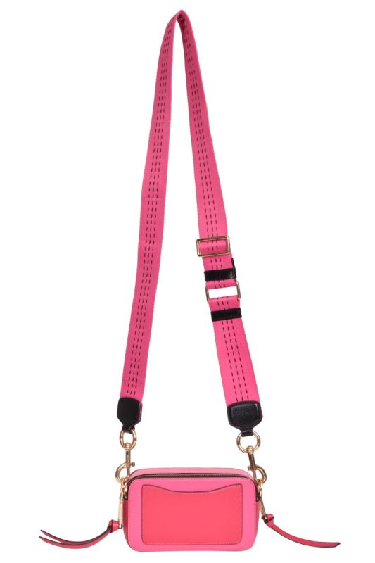 Marc Jacobs Pink Snapshot Crossbody Bag