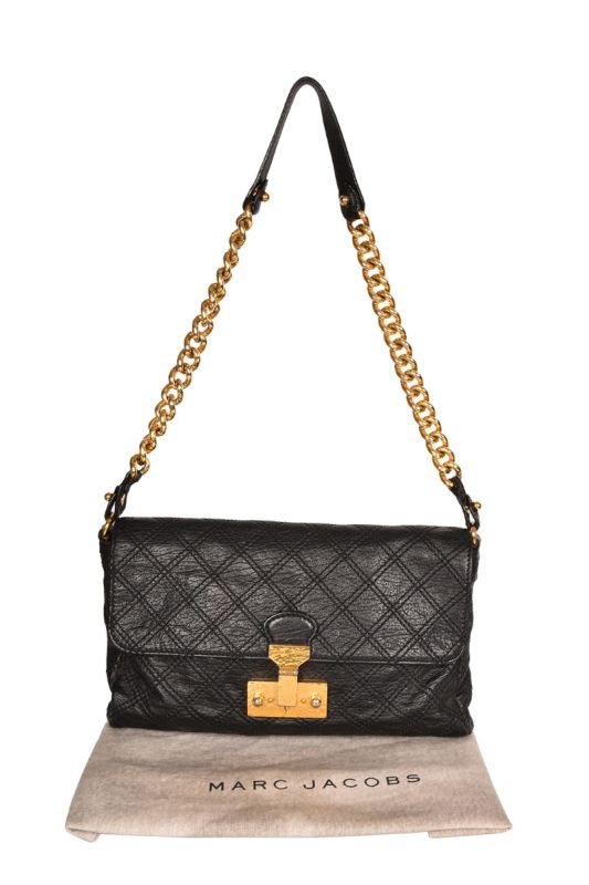 MARC JACOBS POLLY QUILTED SHOULDER BAG