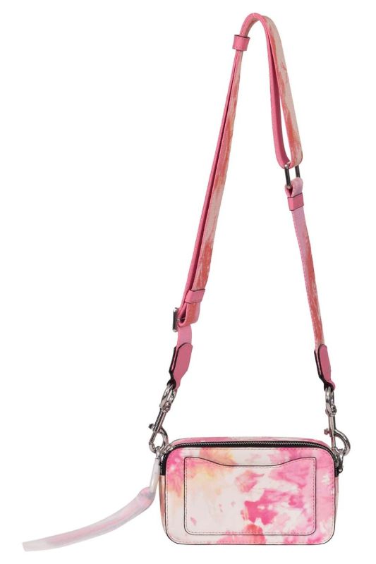 Marc Jacobs The TieDye Snapshot Pink Crossbody Bag